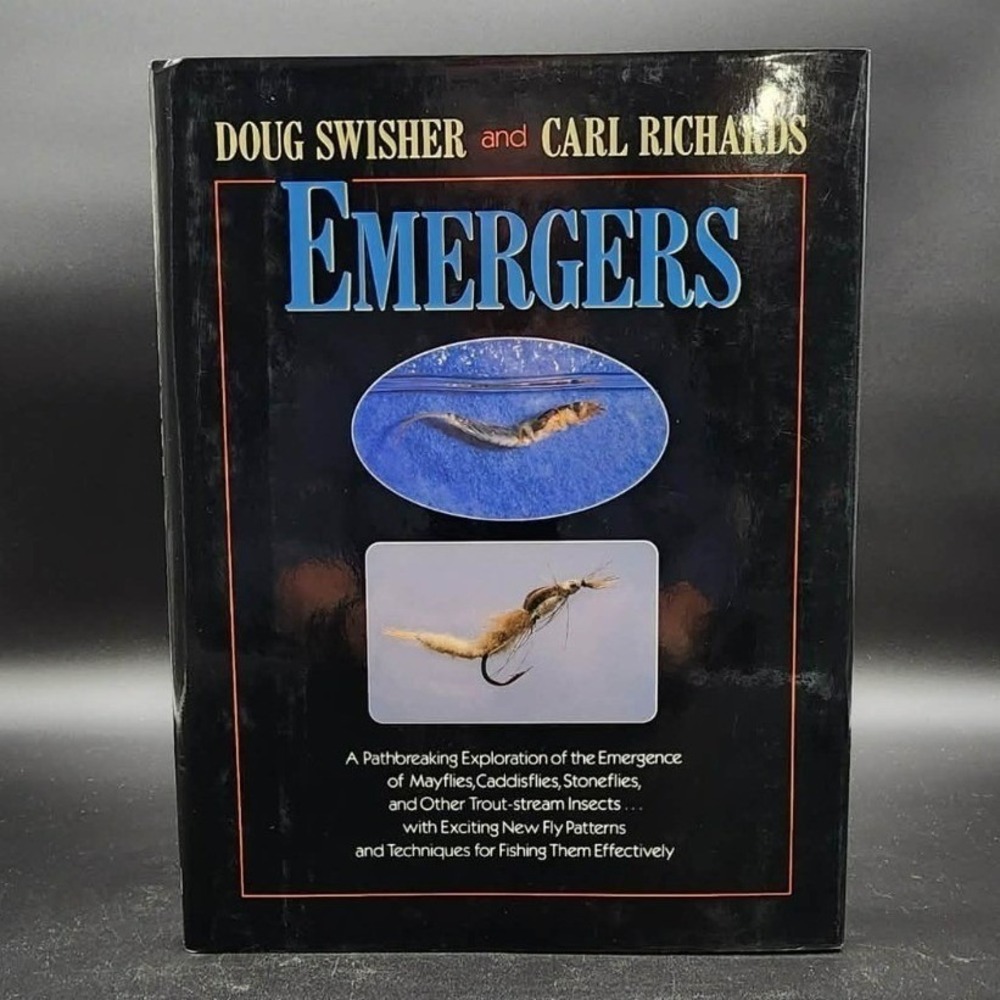 Emergers Doug Swisher Carl Richards Hardcover Book New Old Stk Fly Fishing Guide